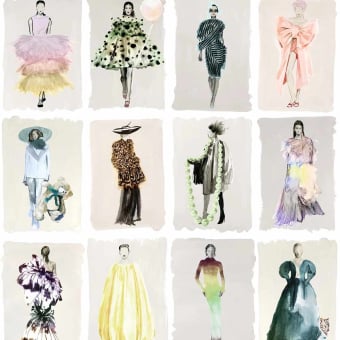 Couture Carousel Wallpaper