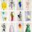 Papier peint Couture Carousel Cole and Son Bright Multi Pearl 175/1001M