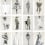 Couture Carousel Wallpaper Cole and Son Monochrome Pearl 175/1002M