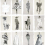 Papier peint Couture Carousel Cole and Son Monochrome Pearl 175/1002M