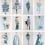Couture Carousel Wallpaper Cole and Son China blue 175/1004
