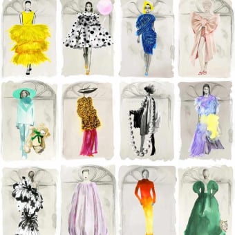 Couture Carousel with Windows wallpaper