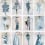 Couture Carousel with Windows wallpaper Cole and Son China Blue Pearl 175/2010M