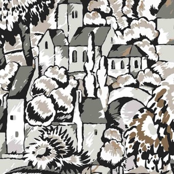 Carta da parati Le Village