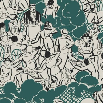 Carta da parati La Guinguette