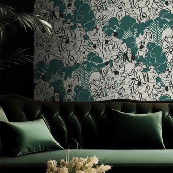 Papel pintado La Guinguette