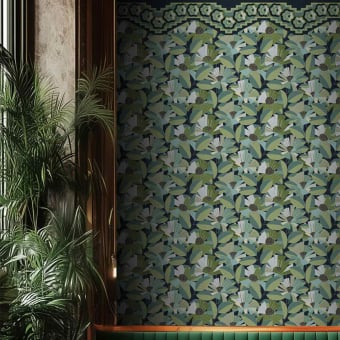 Florelle panoramic wallpaper