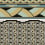 Carta da parati panoramica Onda Papier français  Vert / Noir AD-004-003-PANEL