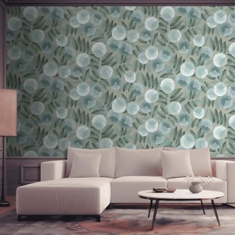 Papier peint Fleurea
