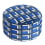 Pouf Urbaine Babel Brune Bleu O20URB1