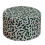 Feline Pouf Babel Brune Bleu O20FE1