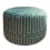 Elios Pouffe Babel Brune Vert O20EL1