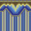 Opus panoramic wallpaper Papier français  Bleu / Jaune AD-007-001-PANEL