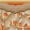 Fleurine panoramic wallpaper Papier français  Orange AD-011-001-PANEL