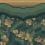 Fleurine panoramic wallpaper Papier français  Sapin / Beige AD-011-002-PANEL