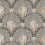 Bouquet of Roses Wallpaper Papier français  Gris CR-006-004