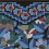 Papel pintado panorámico Florelle Papier français  Bleu AD-002-003-PANEL