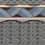 Carta da parati panoramica Onda Papier français  Bleu / Cacao AD-004-004-PANEL