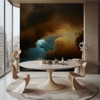 Flemish Light panoramic wallpaper