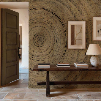 Papel pintado panorámico Madera