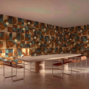 Papel pintado panorámico Diagrams
