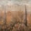 Papier peint panoramique Frutetto metallic Coordonné Copper B00829