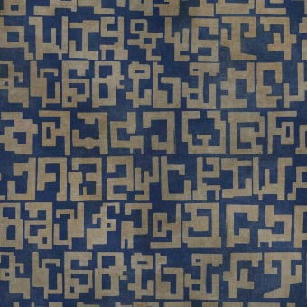 Gestural panoramic wallpaper