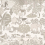 Papier peint Animal Kingdom Little Greene Portland stone ANI_KIN_02
