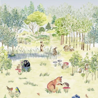 Tapete Potters Woodland