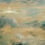 Papier peint panoramique Heure Dorée Casamance Petrole / Doré 76751222