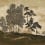 Koraku panoramic wallpaper Casamance Bronze doré 76720304