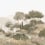 Carta da parati panoramica Macchia Corsa Casamance Kaki poudré 76761324