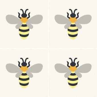 Zementfliese L'Abeille