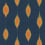 Kumo Outdoor Fabric Coordonné Océan TKUMOCE