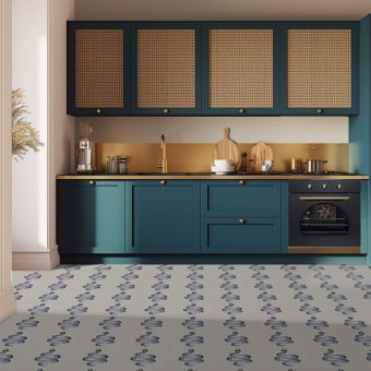 Le Serpent cement tile