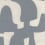 Wandverkleidung Monodie Casamance Gris / Craie 71630230