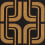 Sensation wall covering Casamance Noir / mordore 71690304