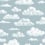 Papel pintado panorámico In the Clouds Borastapeter Bleu 9618w