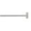 Bastide rod corner kit for eyelets Houlès Blanc cassé /T0932-61