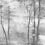 Papier peint panoramique L'Orée du bois Les Dominotiers Ardoise DOM5016