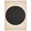 Topo Mat nanimarquina Black topo-black-170x240