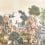 Papier peint panoramique Hang Mua Casamance Sable / Mordore 71280118