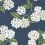 Papier peint adhésif Hydrangea Rifle Paper Co. Navy & White PSW1619RL