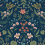 Papel pintado adhesivo Wildwood Rifle Paper Co. Navy PSW1622RL