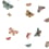 Papier peint adhésif Butterfly House Rifle Paper Co. White PSW1632RL