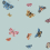 Papel pintado adhesivo Butterfly House Rifle Paper Co. Light blue PSW1650RL