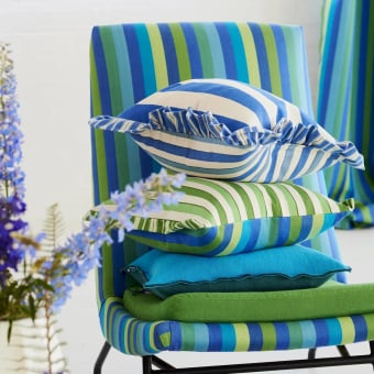 Cork Street Stripe Cushion