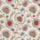 Stoff Mandana Nina Campbell Blue/Ruby/Ivory NCF4560-01