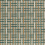 Tissu Altana Nina Campbell Teal/Cinammon NCF4573-03