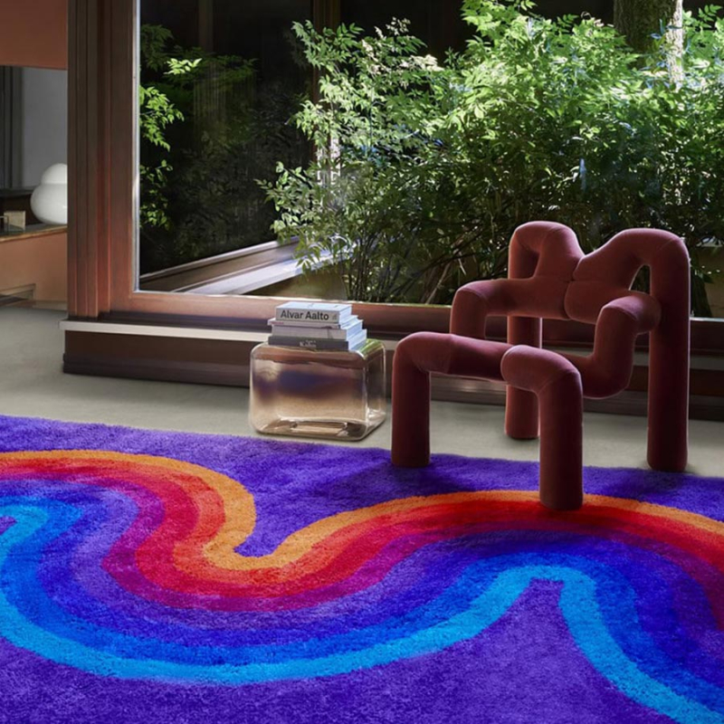 Romantica Curve Rug - AMINI